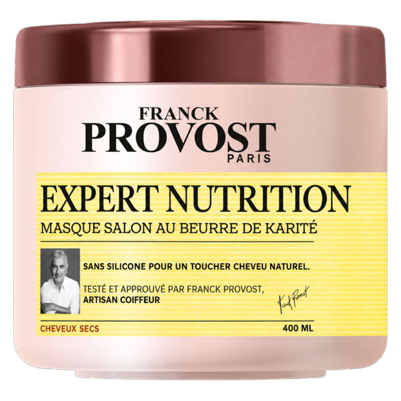 Franck Provost - Masque Expert Nutrition au Beurre de Karité - 400 ml